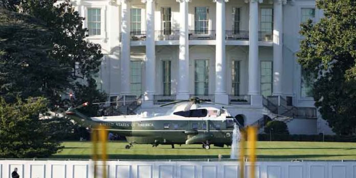 El presidente Trump transportado al Centro Médico Walter Reed