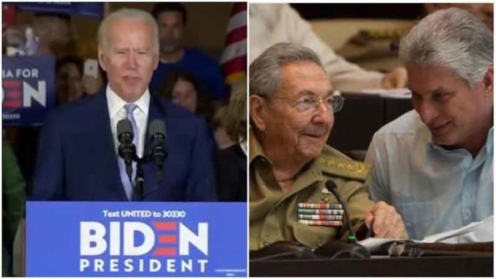 La administración del presidente electo Joe Biden no ayudará a las relaciones con Cuba