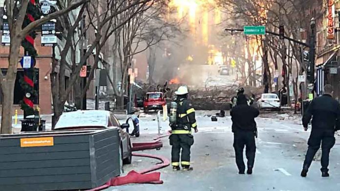 Explosión en Nashville pudo haber sido 