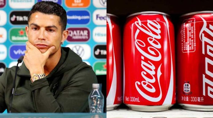Cristiano Ronaldo le cuesta a Coca-Cola 4 mil millones de dólares