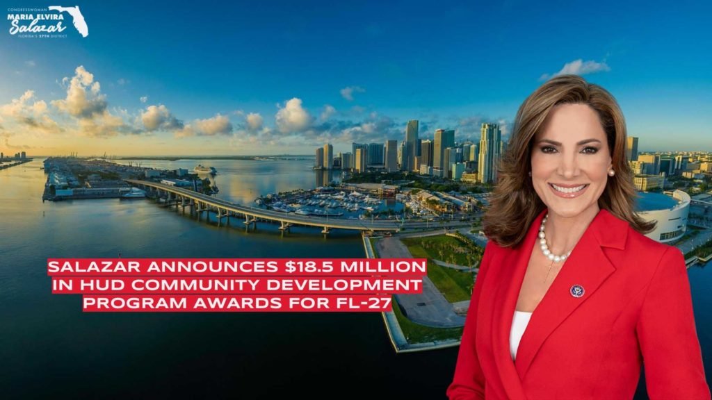 María Elvira Salazar promete reducir el costo de vida en Miami María Elvira Salazar promete reducir el costo de vida en Miami