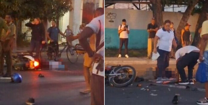 Múltiple accidente de motos en Centro Habana deja heridos de gravedad