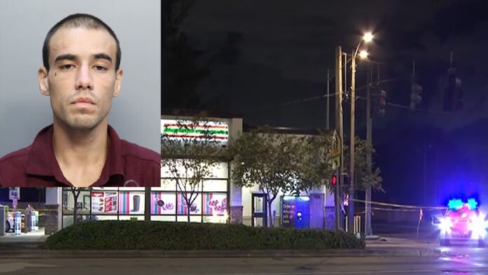 Arrestan en Miami-Dade a hombre acusado de disparar en el pecho a otro en gasolinera